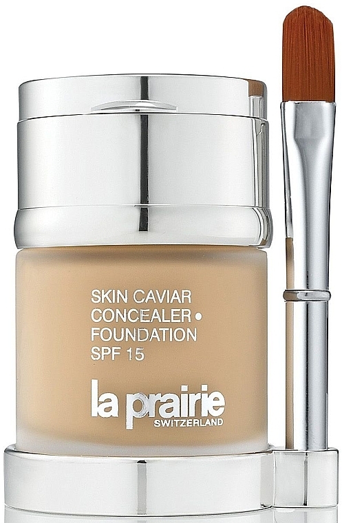 Caviar Extract Foundation - La Prairie Skin Caviar Concealer Foundation SPF15 — photo N2