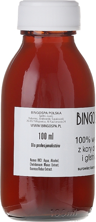 Oak Bark Extract & Celandine 100% - BingoSpa — photo N2