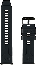 Fragrances, Perfumes, Cosmetics Smart Watch Belt, silicone black, 22 mm - Garett