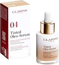 Tinted Face Serum - Clarins Tinted Oleo-Serum Health-Glow And Nourishing Skin Tint — photo N2