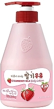 Fragrances, Perfumes, Cosmetics Strawberry Milk Body Lotion - Welcos Kwailnara Strawberry Milk Body Lotion