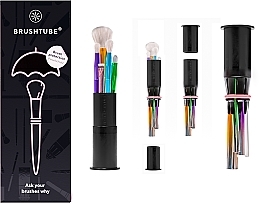 Fragrances, Perfumes, Cosmetics Makeup Brush Holder, smack-black - Brushtube