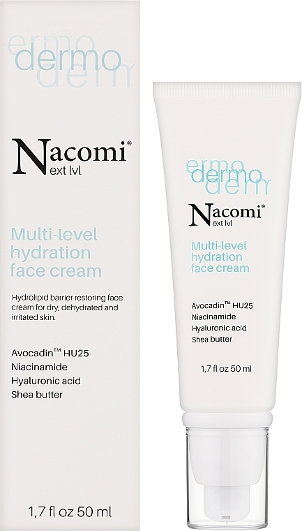 Moisturizing Face Cream - Nacomi Multi-level Hydration Face Cream — photo N2