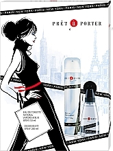 Fragrances, Perfumes, Cosmetics Pret A Porter Eau - Set (edt/50ml + deo/200ml)