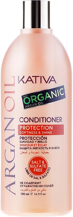 Moisturizing Argan Oil Hair Conditioner - Kativa Argan Oil Conditioner — photo N3