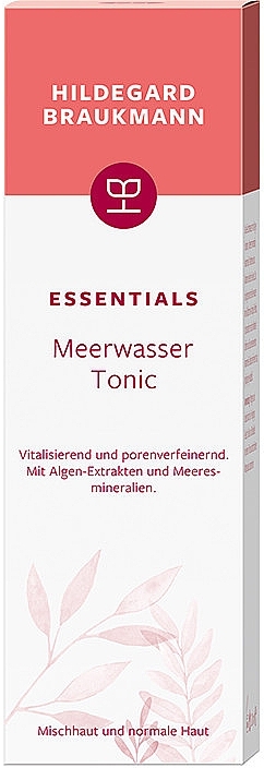 Seawater Face Toner - Hildegard Braukmann Essentials Sea Water Tonic — photo N2