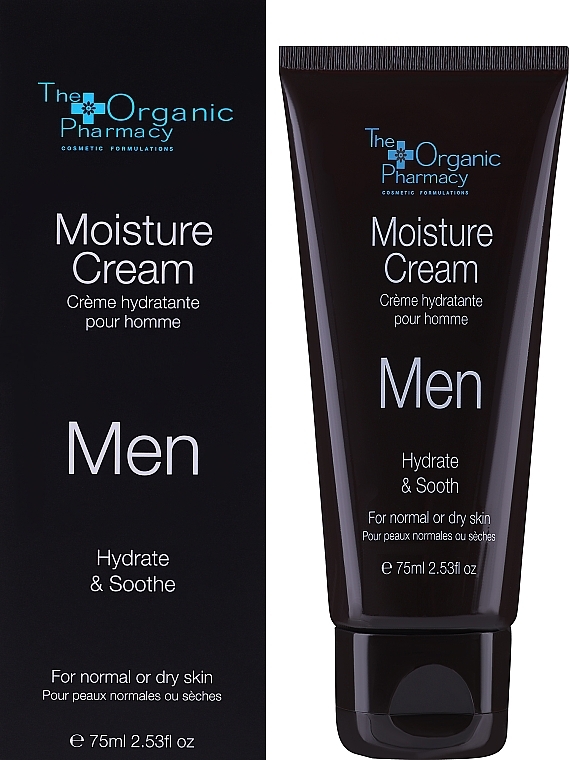 Moisturizing Men Cream - The Organic Pharmacy Men Moisture Cream — photo N2