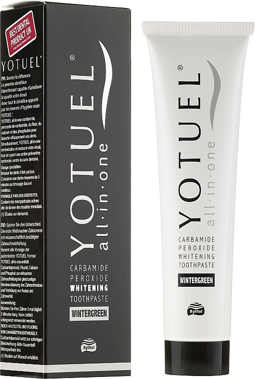 Whitening Toothpaste - Yotuel All in One Whitening Wintergreen Toothpaste — photo N1