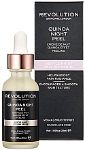 Gentle Night Serum Peeling - Makeup Revolution Quinoa Night Peel — photo N1