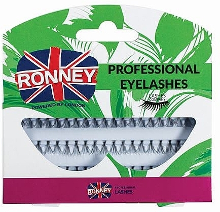 False Lash Flare Set, 10mm - Ronney Professional Eyelashes 00033 — photo N1