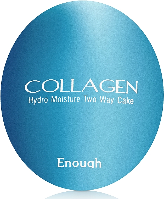 Collagen Powder with Refill SPF25 - Enough Collagen Hydro Moisture Two Way Cake — photo N2