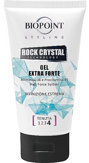 Extra Strong Hold Hair Gel - Biopoint Styling Rock Crystal Gel Extrait Forte — photo N1