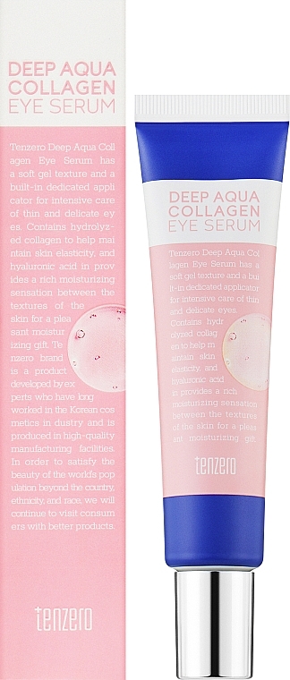 Collagen Eye Serum - Tenzero Deep Aqua Collagen Eye Serum — photo N2