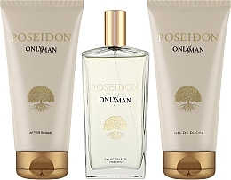 Set (edt/100ml + sh/gel/100ml + ash/lot/100ml) - Instituto Espanol Poseidon Only Man  — photo N2