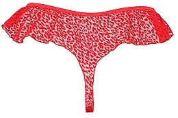 Women Thongs 'Bagira', red - Passion — photo N2