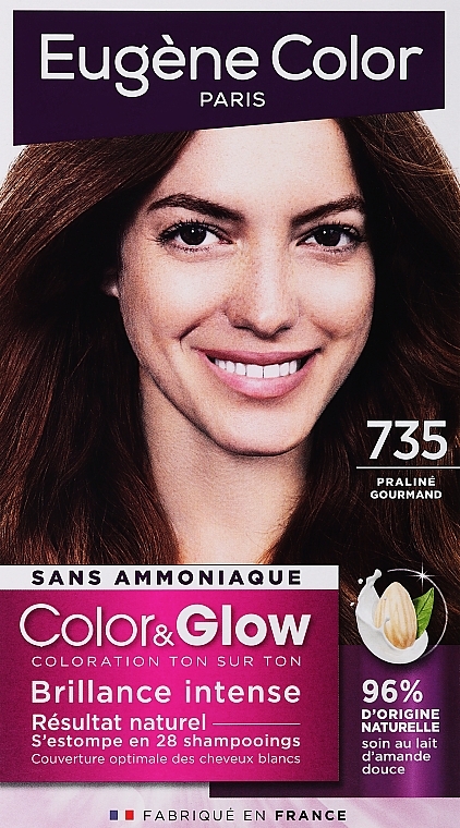 Ammonia-Free Hair Color - Eugene Perma Eugene Color & Glow — photo N4