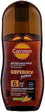 Fragrances, Perfumes, Cosmetics Sun Oil - Carroten Superdry Suntan Oil Sun Body Lotion SPF6