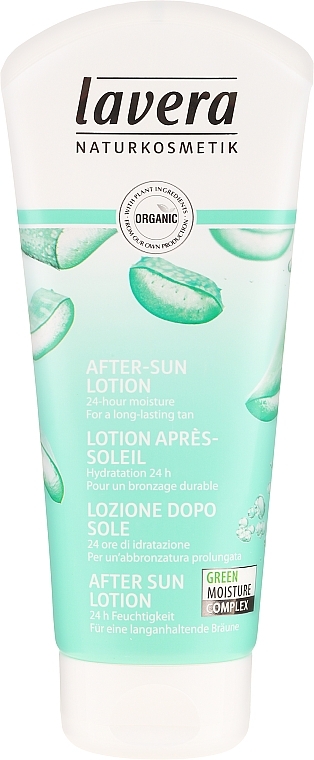 After Sun Lotion "Moisturizing Treatment" - Lavera After Sun Lotion With Aloe Vera — photo N1