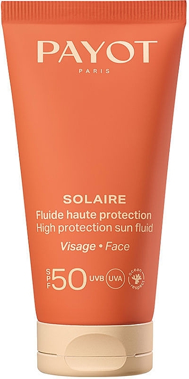 Sunscreen Face Fluid - Payot Solaire High Protection Sun Fluid SPF50 — photo N1