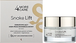 Revitalizing Night Face Cream - More4Care Snake Lift Rebuilding Anti-Wrinkle Night Cream — photo N2