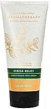 Fragrances, Perfumes, Cosmetics Eucalyptus & Mint Foot Cream - Bath and Body Works Stress Relief Eucalyptus Spearmint Conditioning Foot Cream