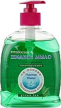 Fragrances, Perfumes, Cosmetics Toning Liquid Glycerin Soap "Green Tea" - Phytodoctor