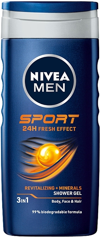 Set - NIVEA MEN Sport Beat (sh/gel/250ml + deo/50ml) — photo N4