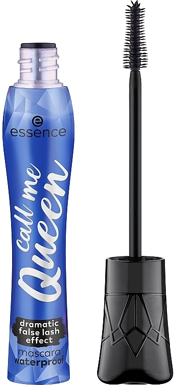 False Eyelash Effect Waterproof Mascara  - Essence Call Me Queen Dramatic False Lash Effect Mascara Waterproof — photo N1