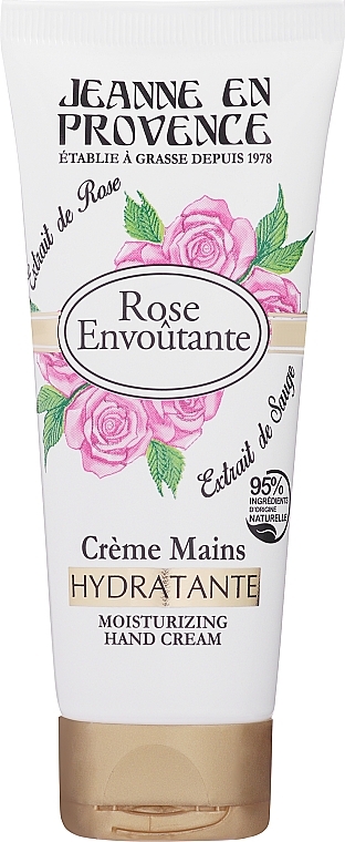 Nourishing Hand Cream - Jeanne en Provence Rose Nourishing Hands Cream — photo N2