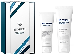 Fragrances, Perfumes, Cosmetics Set - Biotherm Lait Corporel Set (sh/milk/75ml + b/milk/100ml)