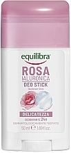 Hyaluronic Acid Deodorant Spray 'Rose' - Equilibra Rosa Deodorant Stick — photo N1