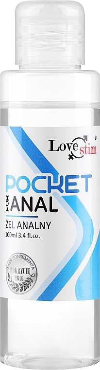 Water-Based Anal Intimate Cream - Love Stim Pocket For Anal — photo N1
