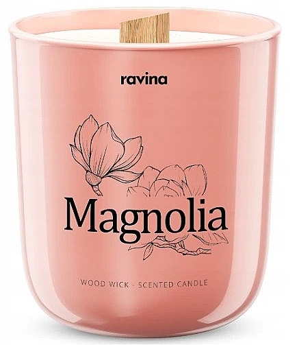 Magnolia Scented Candle - Ravina Aroma Candle — photo N1