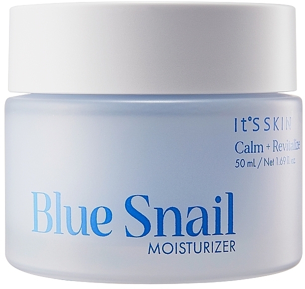 Lightweight Moisturizing Face Cream - It's Skin Calm + Revitalize Blue Snail Moisturizer — photo N1