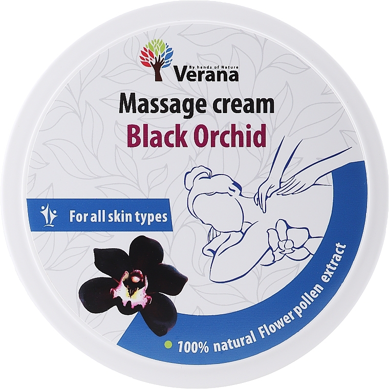 Black Orchid Massage Cream - Verana Massage Cream Black Orchid — photo N1