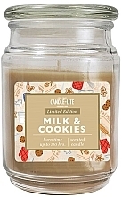 Fragrances, Perfumes, Cosmetics Scented Candle in Jar - Candle-Lite Company Milk & Cookies Candle