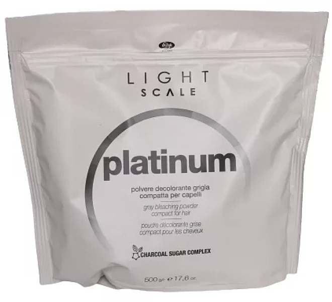 Fast Acting Whitening Powder - Lisap Light Scale Platinum — photo N1