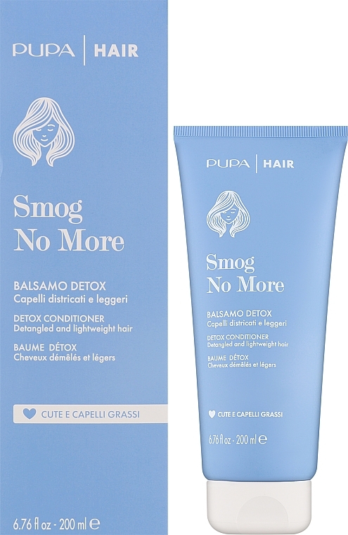 Conditioner for Oily Hair and Scalp - Pupa Smog No More Detox Conditioner — photo N2