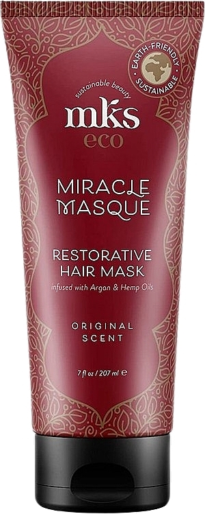 リジェネレーティング ヘアマスク - MKS Eco Miracle Masque Restorative Hair Mask Original Scent — photo N1