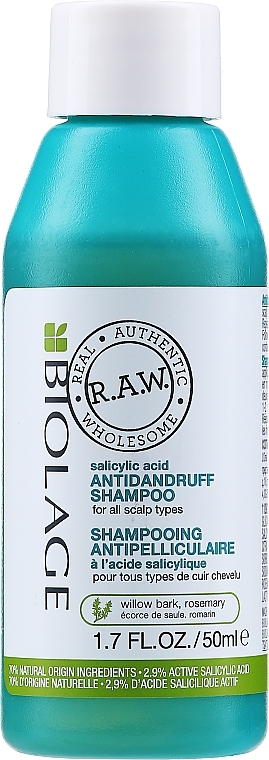 GIFT Anti-Dandruff Shampoo - Biolage R.A.W. Rebalance Anti-Dandruff Shampoo (mini size)  — photo N1