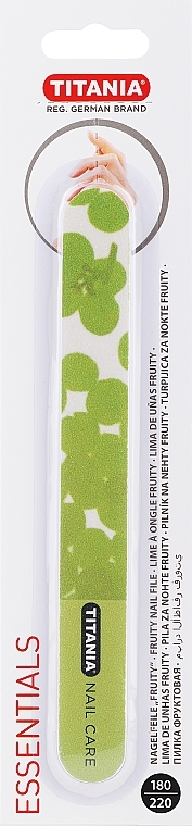 Nail File, grape - Titania Nail File Fruity — photo N1