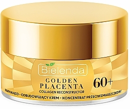 Anti-Wrinkle Lifting & Revitalizing Concentrate Cream 60+ - Bielenda Golden Placenta Collagen Reconstructor — photo N2