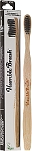 Fragrances, Perfumes, Cosmetics Bamboo Toothbrush, black - The Humble Co. Adult Black Soft Toothbrush