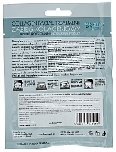 Silver Collagen Mask - Beauty Face Collagen Hydrogel Mask — photo N2