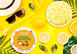 Sugar Body Scrub 'Citrus Smoothie' - SHAKYLAB Sugar Natural Body Scrub — photo N4