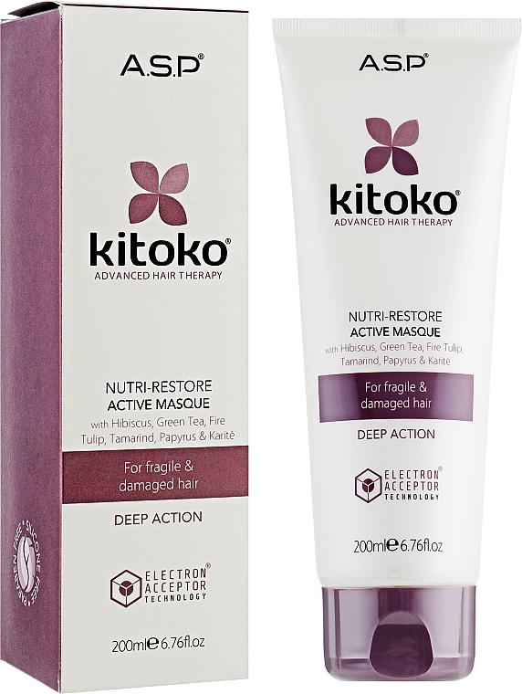 Nourishing Mask - Affinage Kitoko Nutri Restore Active Masque — photo N1