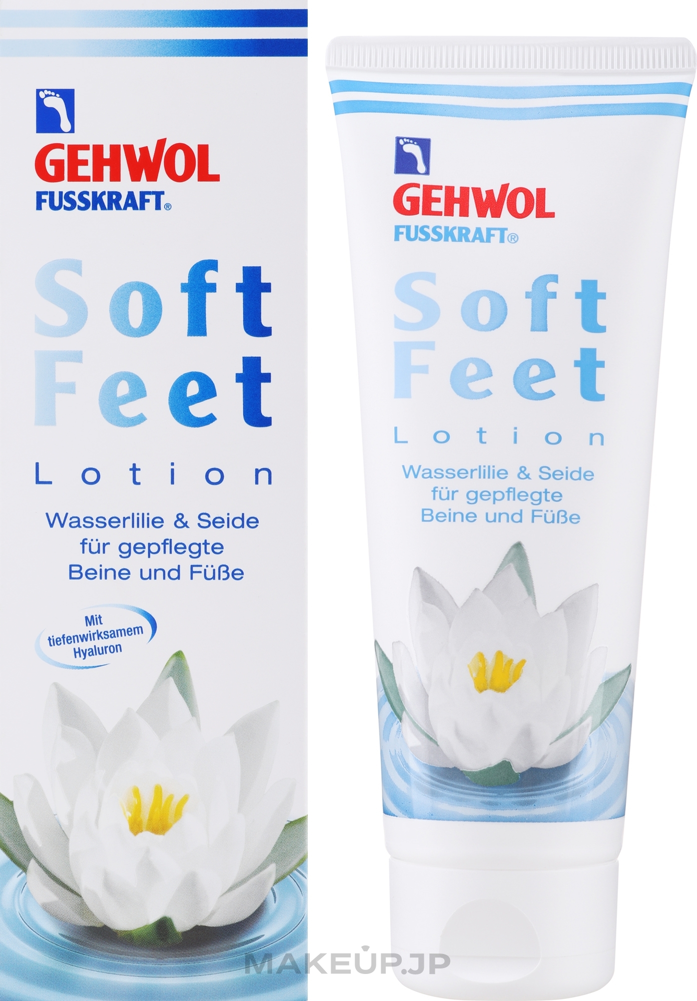 Water Lily & Silk Lotion - Gehwol Fusskraft Soft Feet Lotion — photo 125 ml