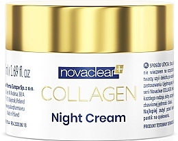 Facial Collagen Night Cream - Novaclear Collagen Night Cream — photo N1