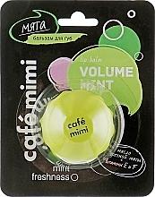 Fragrances, Perfumes, Cosmetics Lip Balm "Mint" - Cafe Mimi Lip Balm Volume Mint