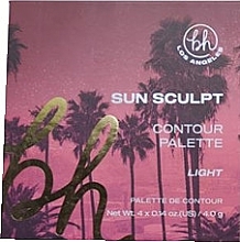 Fragrances, Perfumes, Cosmetics Makeup Palette - BH Cosmetics Los Angeles Sun Sculpt Contour Quad Palette